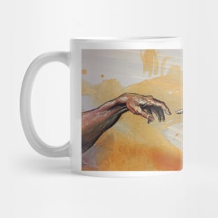 Birth of Adam Michelangelo Sistine Chapel Mug